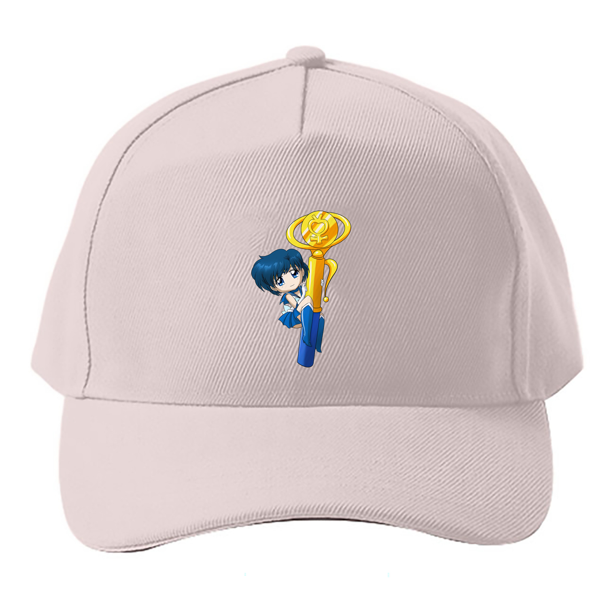（画像用） 美少女戦士セーラームーン 水野 亜美 みずの あみ Sailor Moon Mizuno Ami ベースボールキャップ 綿100％ 男女兼用 帽子 スポーツ